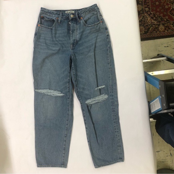 Madewell The Dadjean W27 L28 distressed jeans - Picture 1 of 7